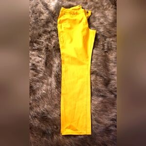 Vibrant Yellow Jeans